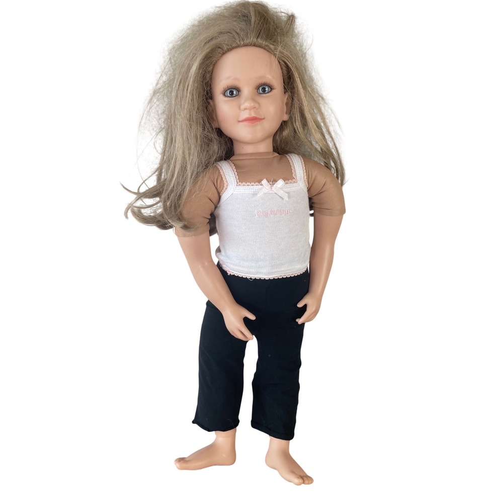My Twinn Doll‎ 23 Inch Blonde Blue Eyes Posable Outfit Realistic Girl 2009
